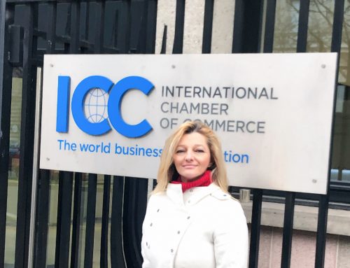 Dr. Avgerinopoulou at the ICC’s Roundtable for the UN Global Pact for the Environment