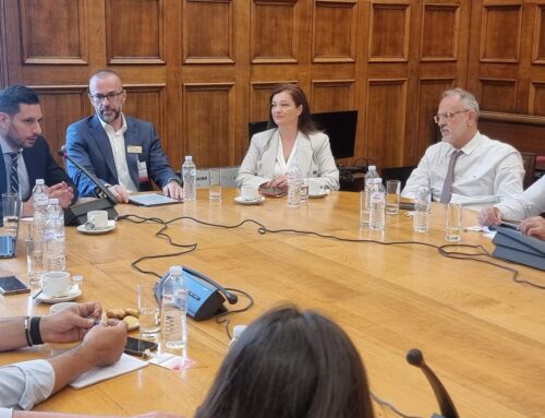 Greece–Purdue University Cooperation on Space Science and Innovation at Parliament
