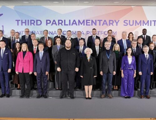 IPU Vice-President Dr. Avgerinopoulou Calls for Diplomacy and Peace Amid the War in Ukraine at Parliamentary Summit in Riga